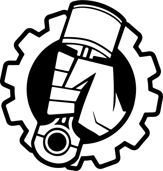 Pegatina motor