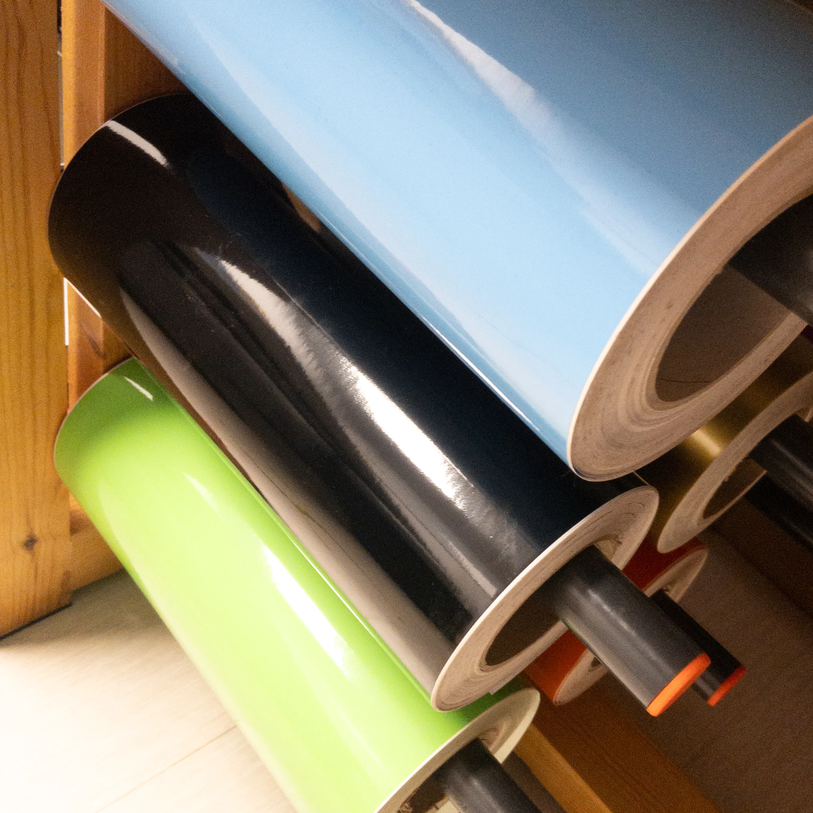 Rollos de vinilo de corte de colores